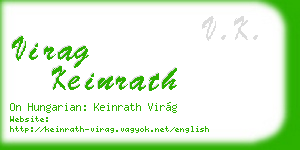 virag keinrath business card